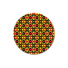 Abstract 44 1 Magnet 3  (round) by ArtworkByPatrick