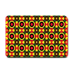 Abstract 44 1 Small Doormat  by ArtworkByPatrick