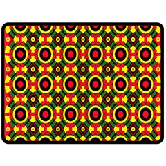 Abstract 44 1 Double Sided Fleece Blanket (large)  by ArtworkByPatrick