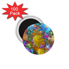 Apo Flower Power  1 75  Magnets (100 Pack)  by WolfepawFractals