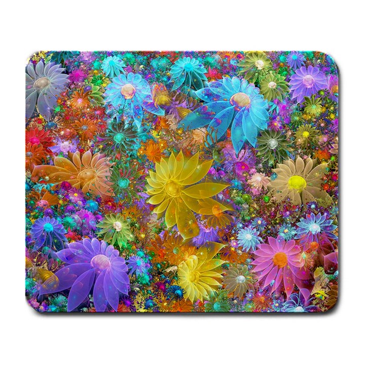 Apo Flower Power  Large Mousepads