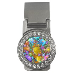 Apo Flower Power  Money Clips (cz)  by WolfepawFractals