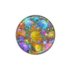 Apo Flower Power  Hat Clip Ball Marker by WolfepawFractals