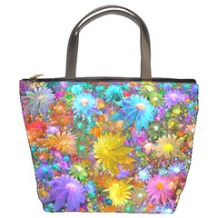 Apo Flower Power  Bucket Bag by WolfepawFractals