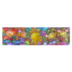 Apo Flower Power  Satin Scarf (oblong) by WolfepawFractals