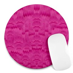 Love To One Color To Love Round Mousepads by pepitasart