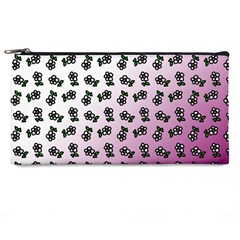 Magenta Gradient Flower Pencil Cases by snowwhitegirl