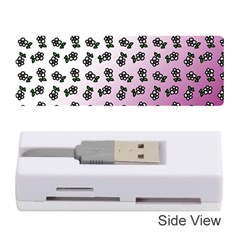 Magenta Gradient Flower Memory Card Reader (stick) by snowwhitegirl