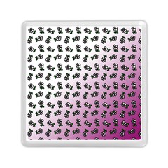 Magenta Gradient Flower Memory Card Reader (square) by snowwhitegirl