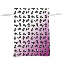 Magenta Gradient Flower  Lightweight Drawstring Pouch (xl) by snowwhitegirl