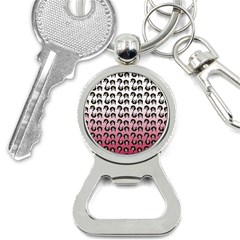 Retro Girl Daisy Chain Pattern Bottle Opener Key Chain by snowwhitegirl