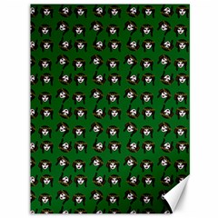 Retro Girl Daisy Chain Pattern Green Canvas 36  X 48  by snowwhitegirl