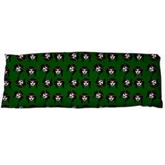 Retro Girl Daisy Chain Pattern Green Body Pillow Case (dakimakura) by snowwhitegirl