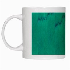 Love To One Color To Love Green White Mugs by pepitasart