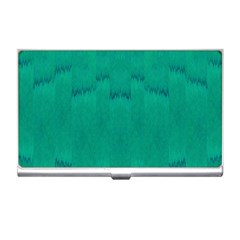 Love To One Color To Love Green Business Card Holder by pepitasart