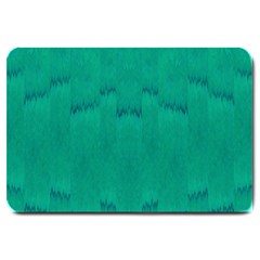 Love To One Color To Love Green Large Doormat  by pepitasart