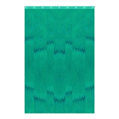 Love To One Color To Love Green Shower Curtain 48  X 72  (small)  by pepitasart