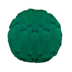 Love To One Color To Love Green Standard 15  Premium Round Cushions