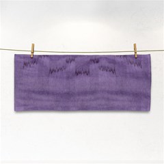 Love To One Color To Love Purple Hand Towel by pepitasart