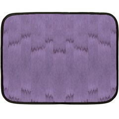 Love To One Color To Love Purple Fleece Blanket (mini) by pepitasart