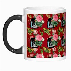 Vintage Can Floral Red Morph Mugs by snowwhitegirl