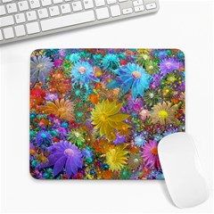 Apo Flower Power Large Mousepads by WolfepawFractals