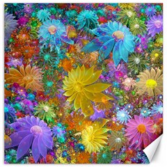 Apo Flower Power Canvas 12  X 12  by WolfepawFractals