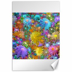 Apo Flower Power Canvas 12  X 18  by WolfepawFractals