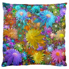 Apo Flower Power Standard Flano Cushion Case (two Sides) by WolfepawFractals