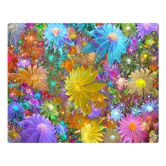 Apo Flower Power Double Sided Flano Blanket (large) 