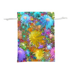 Apo Flower Power Lightweight Drawstring Pouch (l)