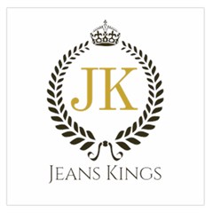 Jk Logo Large Satin Scarf (square) by Jeanskings