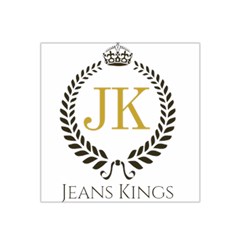 Jk Logo Square Satin Bandana Scarf by Jeanskings