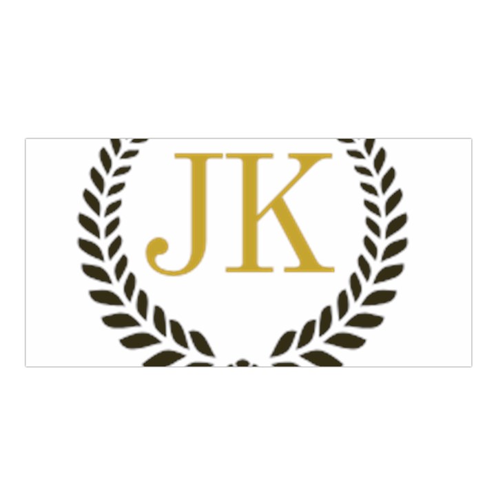 Jk Logo Square Satin Shawl