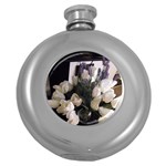 Tulips 1 1 Round Hip Flask (5 oz) Front