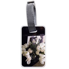 Tulips 1 1 Luggage Tag (one Side) by bestdesignintheworld