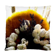 Tulips 1 2 Standard Cushion Case (one Side) by bestdesignintheworld