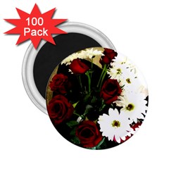 Roses 1 2 2 25  Magnets (100 Pack)  by bestdesignintheworld