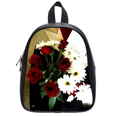 Roses 1 2 School Bag (small) by bestdesignintheworld