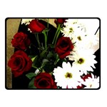 Roses 1 2 Fleece Blanket (Small) 50 x40  Blanket Front