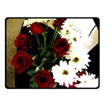 Roses 1 2 Double Sided Fleece Blanket (Small)  45 x34  Blanket Front