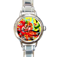 Hot 1 1 Round Italian Charm Watch by bestdesignintheworld