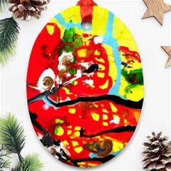 Hot 1 1 Ornament (oval) by bestdesignintheworld