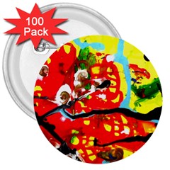 Hot 1 1 3  Buttons (100 Pack)  by bestdesignintheworld