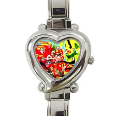 Hot 1 1 Heart Italian Charm Watch by bestdesignintheworld