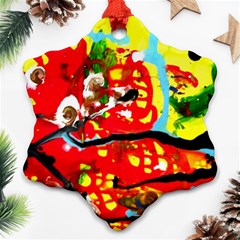 Hot 1 1 Ornament (snowflake) by bestdesignintheworld