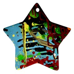 York 1 4 Star Ornament (two Sides) by bestdesignintheworld