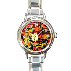 City 1 1 Round Italian Charm Watch by bestdesignintheworld