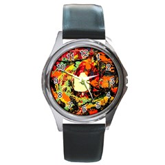 City 1 1 Round Metal Watch by bestdesignintheworld