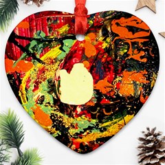 City 1 1 Ornament (heart) by bestdesignintheworld